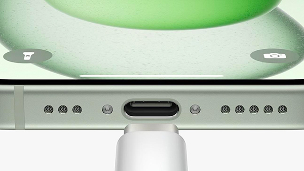 Cổng sạc USB-C trên iPhone 15